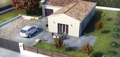 Programme terrain + maison à Lonzac en Charente-Maritime (17) de 91 m² à vendre au prix de 183840€ - 1