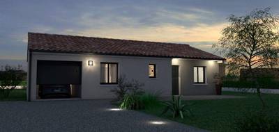 Programme terrain + maison à Villeneuve-lès-Bouloc en Haute-Garonne (31) de 88 m² à vendre au prix de 252875€ - 2