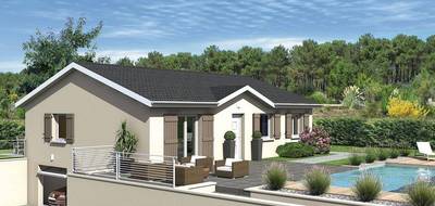 Programme terrain + maison à Jujurieux en Ain (01) de 88 m² à vendre au prix de 239000€ - 1