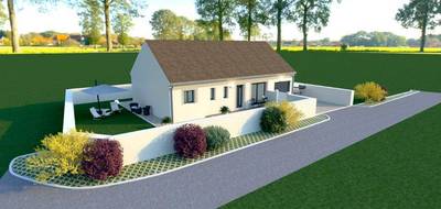 Programme terrain + maison à Trévières en Calvados (14) de 90 m² à vendre au prix de 205000€ - 2