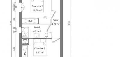 Programme terrain + maison à Port-en-Bessin-Huppain en Calvados (14) de 95 m² à vendre au prix de 199000€ - 4