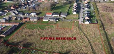 Terrain seul à Monchecourt en Nord (59) de 402 m² à vendre au prix de 46300€ - 3