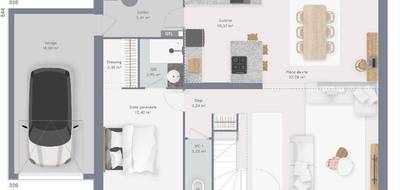 Programme terrain + maison à Pronleroy en Oise (60) de 115 m² à vendre au prix de 304000€ - 4