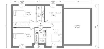 Programme terrain + maison à Subles en Calvados (14) de 120 m² à vendre au prix de 255500€ - 4