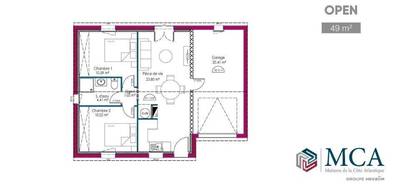 Programme terrain + maison à Trémolat en Dordogne (24) de 50 m² à vendre au prix de 159558€ - 4