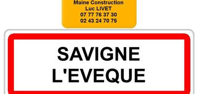 Terrain seul à Savigné-l'Évêque en Sarthe (72) de 300 m² à vendre au prix de 25500€ - 3