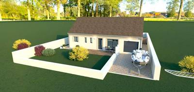 Programme terrain + maison à Isigny-sur-Mer en Calvados (14) de 90 m² à vendre au prix de 183000€ - 1