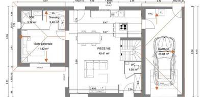 Programme terrain + maison à Revonnas en Ain (01) de 108 m² à vendre au prix de 297000€ - 3