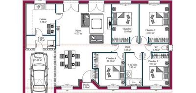 Programme terrain + maison à Arvert en Charente-Maritime (17) de 108 m² à vendre au prix de 347153€ - 3