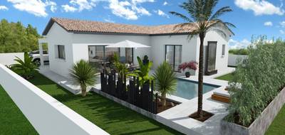 Programme terrain + maison à Roujan en Hérault (34) de 105 m² à vendre au prix de 266000€ - 1