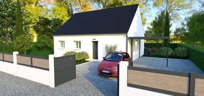 Programme terrain + maison à Château-la-Vallière en Indre-et-Loire (37) de 80 m² à vendre au prix de 207000€ - 1