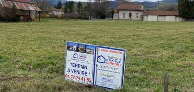 Terrain seul à Champdieu en Loire (42) de 1832 m² à vendre au prix de 79000€ - 1