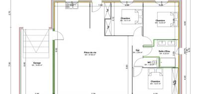 Programme terrain + maison à Nivolas-Vermelle en Isère (38) de 103 m² à vendre au prix de 281500€ - 3