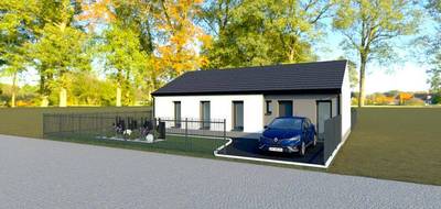 Programme terrain + maison à Campagne-lès-Hesdin en Pas-de-Calais (62) de 70 m² à vendre au prix de 216400€ - 2