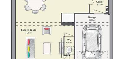 Programme terrain + maison à Saint-Germain-sur-École en Seine-et-Marne (77) de 89 m² à vendre au prix de 275000€ - 4