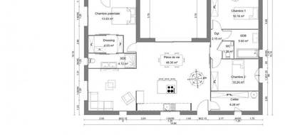 Programme terrain + maison à Valréas en Vaucluse (84) de 104 m² à vendre au prix de 310000€ - 4