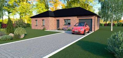 Programme terrain + maison à Staple en Nord (59) de 83 m² à vendre au prix de 242200€ - 1