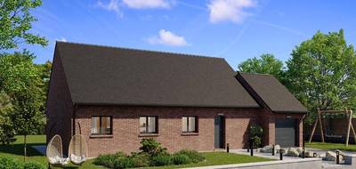 Programme terrain + maison à Avelin en Nord (59) de 101 m² à vendre au prix de 361000€ - 1