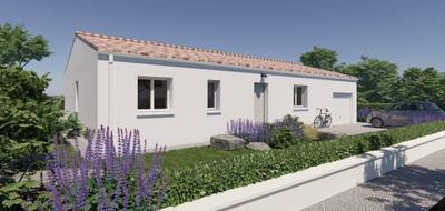 Programme terrain + maison à Barbezieux-Saint-Hilaire en Charente (16) de 90 m² à vendre au prix de 225000€ - 1
