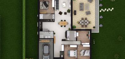 Programme terrain + maison à Courçay en Indre-et-Loire (37) de 132 m² à vendre au prix de 295600€ - 4