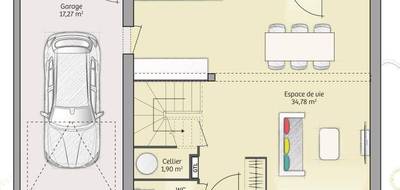 Programme terrain + maison à Villebon-sur-Yvette en Essonne (91) de 74 m² à vendre au prix de 344000€ - 4