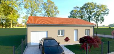 Programme terrain + maison à Nurieux-Volognat en Ain (01) de 88 m² à vendre au prix de 209000€ - 1