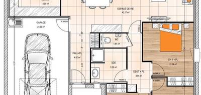 Programme terrain + maison à Baugé-en-Anjou en Maine-et-Loire (49) de 90 m² à vendre au prix de 219800€ - 4