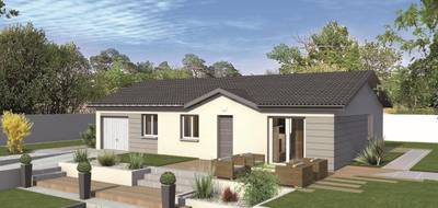 Programme terrain + maison à Bourg-Saint-Christophe en Ain (01) de 78 m² à vendre au prix de 290000€ - 1