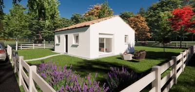 Programme terrain + maison à Bourneau en Vendée (85) de 59 m² à vendre au prix de 119900€ - 2