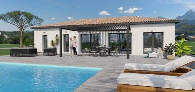 Programme terrain + maison à Veyras en Ardèche (07) de 124 m² à vendre au prix de 295000€ - 2