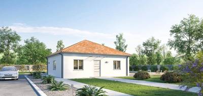 Programme terrain + maison à Montagrier en Dordogne (24) de 90 m² à vendre au prix de 203500€ - 1