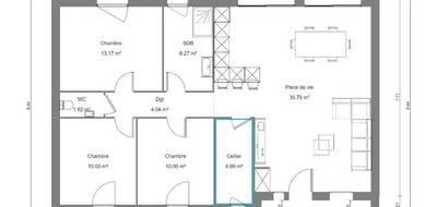 Programme terrain + maison à Vitry-en-Artois en Pas-de-Calais (62) de 90 m² à vendre au prix de 241000€ - 4