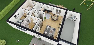 Programme terrain + maison à La Vieux-Rue en Seine-Maritime (76) de 70 m² à vendre au prix de 217202€ - 2
