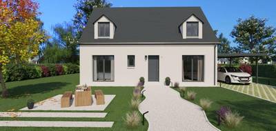 Programme terrain + maison à Mazières-de-Touraine en Indre-et-Loire (37) de 90 m² à vendre au prix de 214900€ - 1