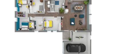 Programme terrain + maison à Bécon-les-Granits en Maine-et-Loire (49) de 85 m² à vendre au prix de 196127€ - 4