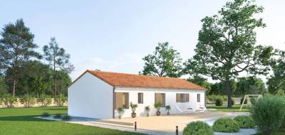 Programme terrain + maison à Montpon-Ménestérol en Dordogne (24) de 60 m² à vendre au prix de 156280€ - 2