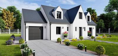 Programme terrain + maison à La Chapelle-Vendômoise en Loir-et-Cher (41) de 99 m² à vendre au prix de 245609€ - 1