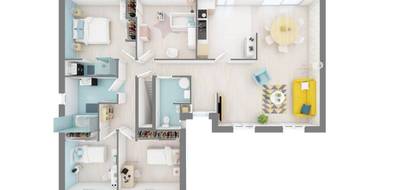 Programme terrain + maison à Montaigu en Jura (39) de 80 m² à vendre au prix de 283699€ - 4