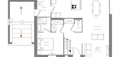 Programme terrain + maison à Saint-Août en Indre (36) de 110 m² à vendre au prix de 265800€ - 3