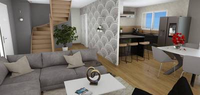 Programme terrain + maison à Clef Vallée d'Eure en Eure (27) de 141 m² à vendre au prix de 364500€ - 2