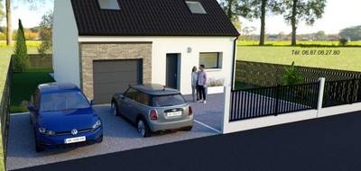 Programme terrain + maison à Ostricourt en Nord (59) de 92 m² à vendre au prix de 234179€ - 1