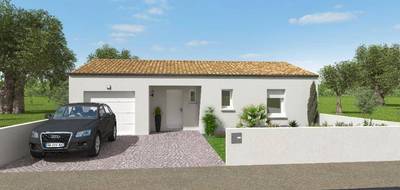 Programme terrain + maison à Semussac en Charente-Maritime (17) de 98 m² à vendre au prix de 217500€ - 1