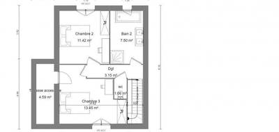 Programme terrain + maison à Bretteville-sur-Odon en Calvados (14) de 125 m² à vendre au prix de 313000€ - 4