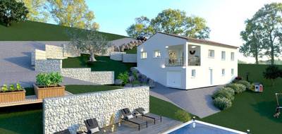 Programme terrain + maison à Uzer en Ardèche (07) de 105 m² à vendre au prix de 378500€ - 2