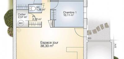 Programme terrain + maison à Rigarda en Pyrénées-Orientales (66) de 83 m² à vendre au prix de 267500€ - 4