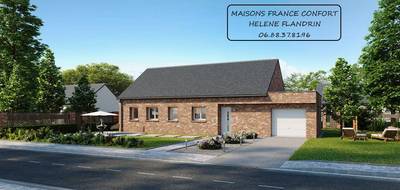 Programme terrain + maison à Holque en Nord (59) de 90 m² à vendre au prix de 289878€ - 3