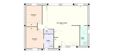 Programme terrain + maison à Larçay en Indre-et-Loire (37) de 85 m² à vendre au prix de 284900€ - 3