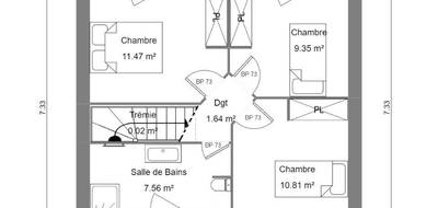 Programme terrain + maison à Gœulzin en Nord (59) de 80 m² à vendre au prix de 240000€ - 3