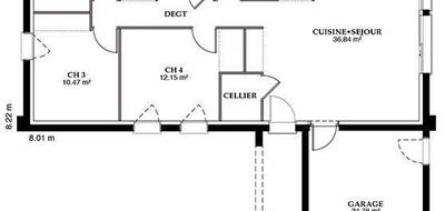 Programme terrain + maison à Gron en Cher (18) de 1204 m² à vendre au prix de 189953€ - 4