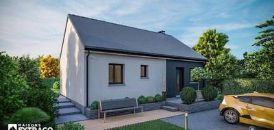 Programme terrain + maison à Saint-Denis-le-Thiboult en Seine-Maritime (76) de 65 m² à vendre au prix de 204000€ - 1